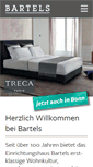 Mobile Screenshot of bartels-einrichtungshaus.de